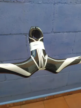 Manillar integrado CARBÓN NESS 700x90mm +6°. NUEVO