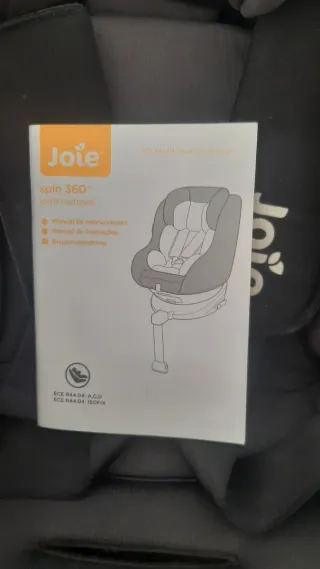 Silla de coche Joie Spin 360 Gris Antracita
