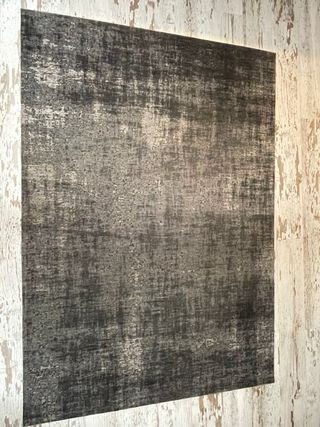 Alfombra Maisons du Monde Negra-Gris