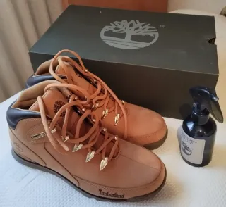 Botas Timberland Euro Rock Mid Hiker Beige