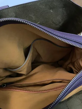 Bolso Abbacino gris verdoso y morado