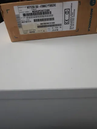 Radio Motorola MTP3250 Profesional