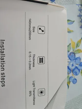 5x Lámina FEP para Impresora 3D DLP