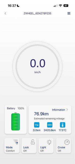 Patinete Eléctrico ZWHEEL ZCOUGAR DUO