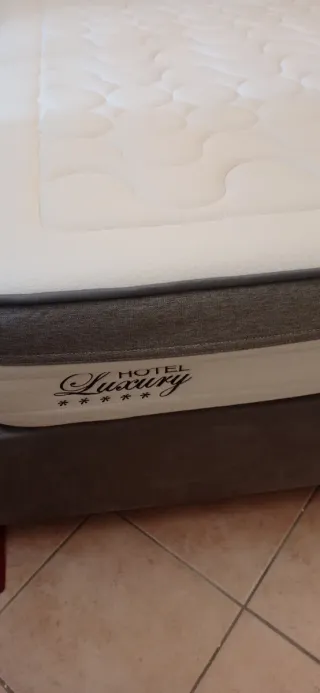 Materasso matrimoniale in tessuto