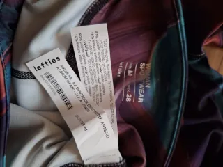 Mallas deportivas Lefties Talla M estampado