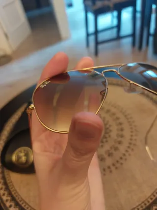 Gafas de sol Ray-Ban Aviator Marrón Dorado