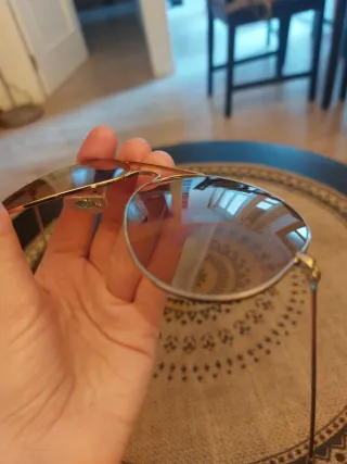 Gafas de sol Ray-Ban Aviator Marrón Dorado