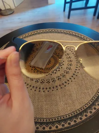 Gafas de sol Ray-Ban Aviator Marrón Dorado