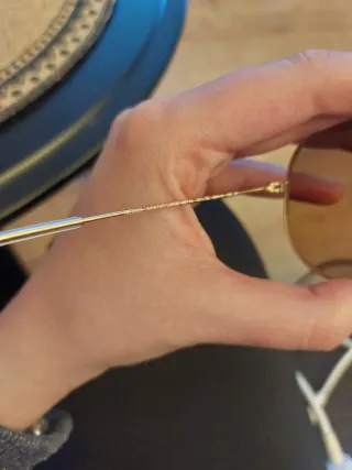 Gafas de sol Ray-Ban Aviator Marrón Dorado