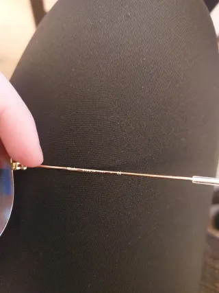 Gafas de sol Ray-Ban Aviator Marrón Dorado