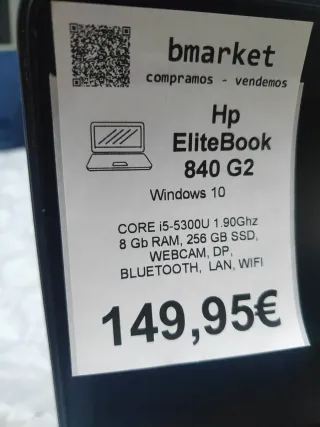 HP EliteBook 840 G2 Portátil