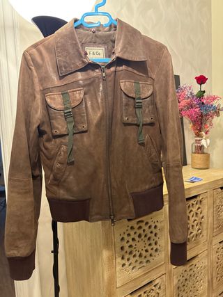 Chaqueta de piel F & Co