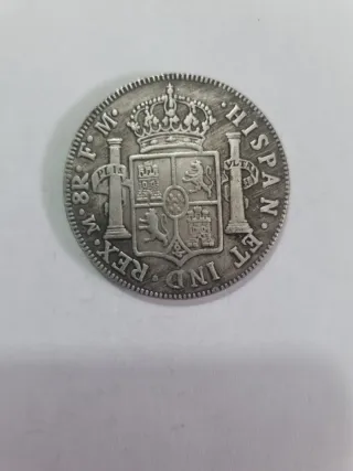COPIA. Moneda 8 Reales 1776.