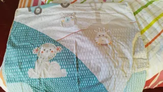 Cuna Ikea Sundvik Blanca + colchón viscoelástico