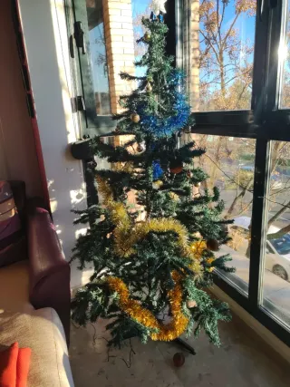 Árbol de Navidad artificial