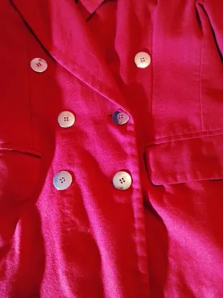 Americana N&B Classic Roja Talla S