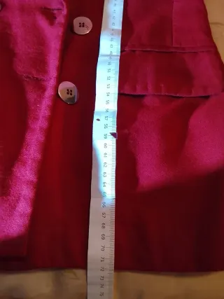 Americana N&B Classic Roja Talla S