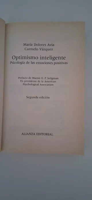 Optimismo inteligente: Psicología de las emocio...