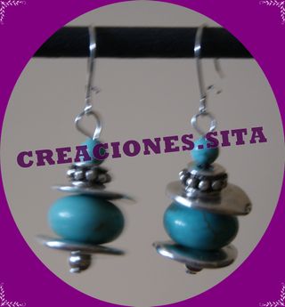 Pendientes abalorios