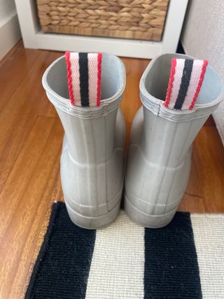 Botas de agua Hunter grises