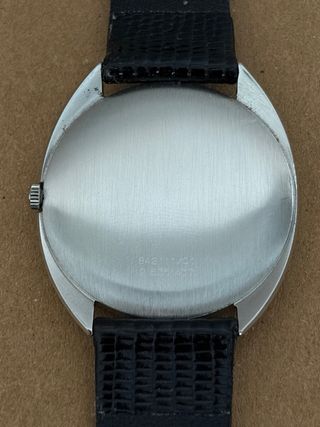 Orologio Vintage Universal Geneve Argento Nero