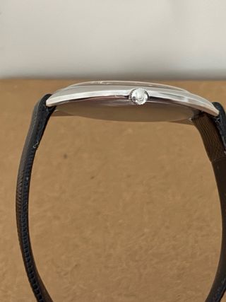 Orologio Vintage Universal Geneve Argento Nero