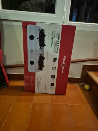 Hornillo de gas Vitrokitchen 2 quemadores