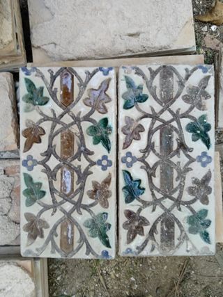 Azulejos antiguos Mensaque Rodríguez de Triana