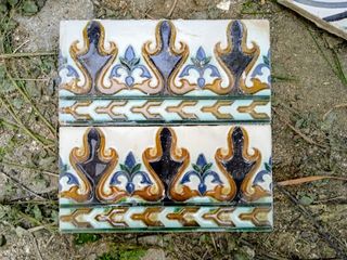 Azulejos antiguos Mensaque Rodríguez de Triana