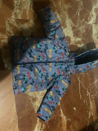 Chaqueta niño 24 meses coches