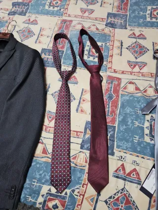 Traje gris hombre talla M