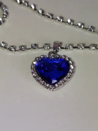 Collana Cuore Oceano Titanic Portafortuna