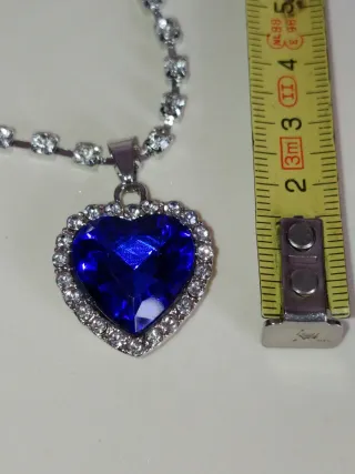 Collana Cuore Oceano Titanic Portafortuna