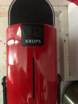 Cafetera Krups Roja Cápsulas