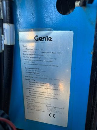 Plataforma Tijera Genie GS3369RT