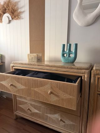 Cómoda vintage de madera