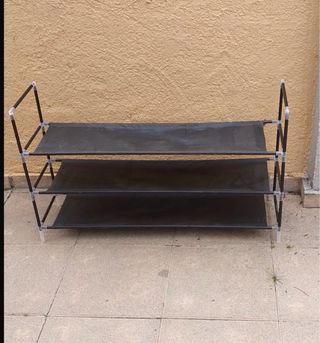 Zapatero 3 alturas negro