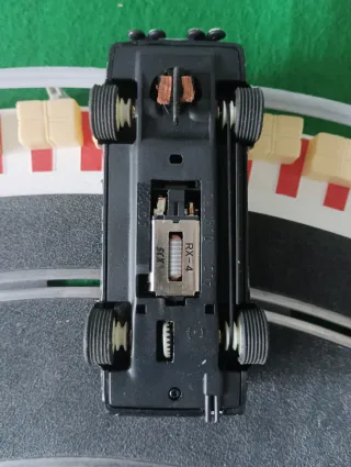 Coche Scalextric Audi Quattro Rally nieve