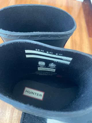 Botas de agua Hunter Talla 37 Negras