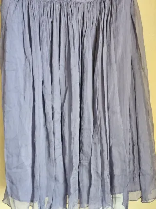 Vestido cóctel morado