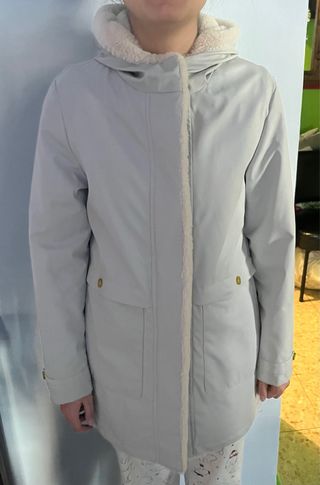 Chaqueta Zara Niña Beige  Talla 13/14 años