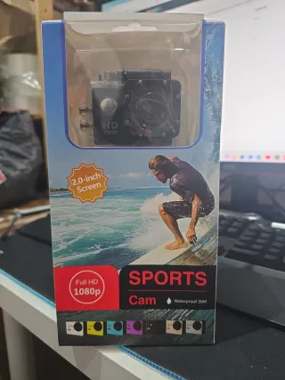 Cámara Deportiva 1080p Full HD