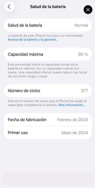 iPhone 15 Negro 128GB