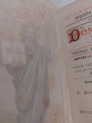 Antiguo Devocionario: Pequeño Oficio del Domingo