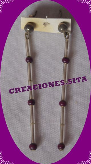 Pendientes abalorios diferentes modelos
