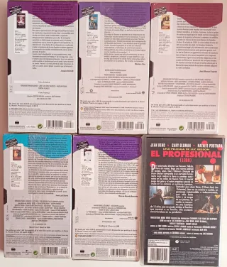 Lote 12 Cintas VHS Películas Varias