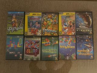 Lote juegos clásicos PC – Arcade, Disney y puzzles