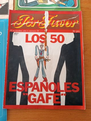 Lote revistas años 70