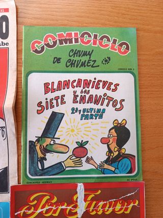 Lote revistas años 70